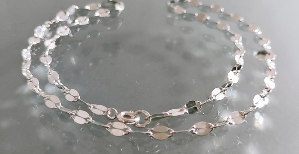 925er Silber Halskette 3,7 mm breit